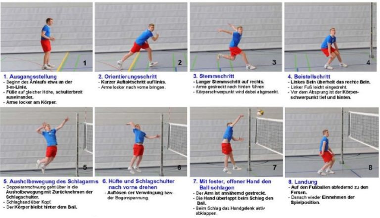 Wie Oft Darf Man Den Ball Beim Volleyball Berühren www.bsc-volleys.de